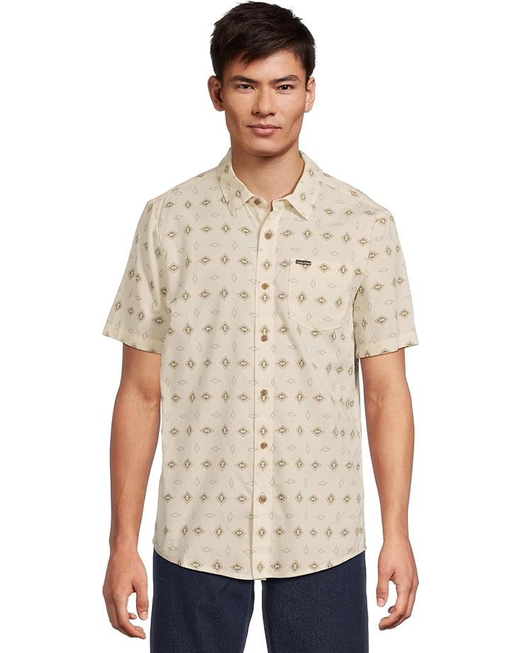 Мужская рубашка с коротким рукавом Volcom Trusted, White Print
Мужская рубашка с коротким рукавом Volcom Trusted, White Print