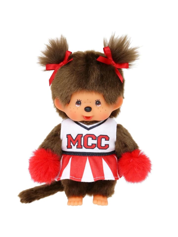 Девочка в платье чирлидерши | Кукла Monchhichi 20 см | две косички
Девочка в платье чирлидерши | Кукла Monchhichi 20 см | две косички