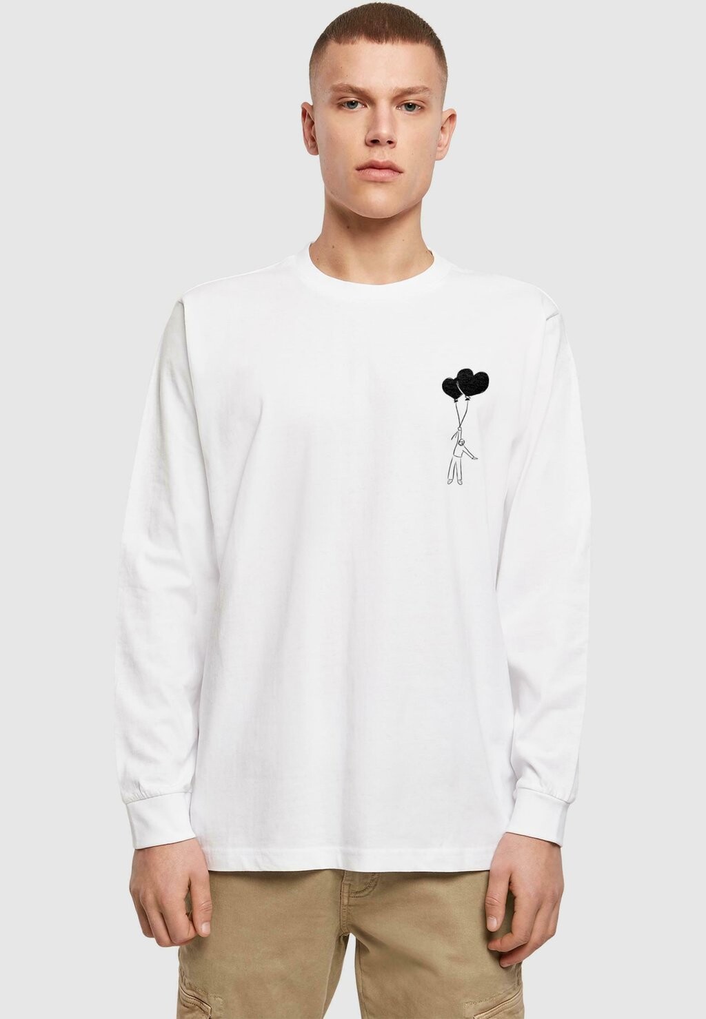 Топ с длинными рукавами LOVE IN THE AIR WITH CUFFRIB Merchcode, белый
Топ с длинными рукавами LOVE IN THE AIR WITH CUFFRIB Merchcode, белый