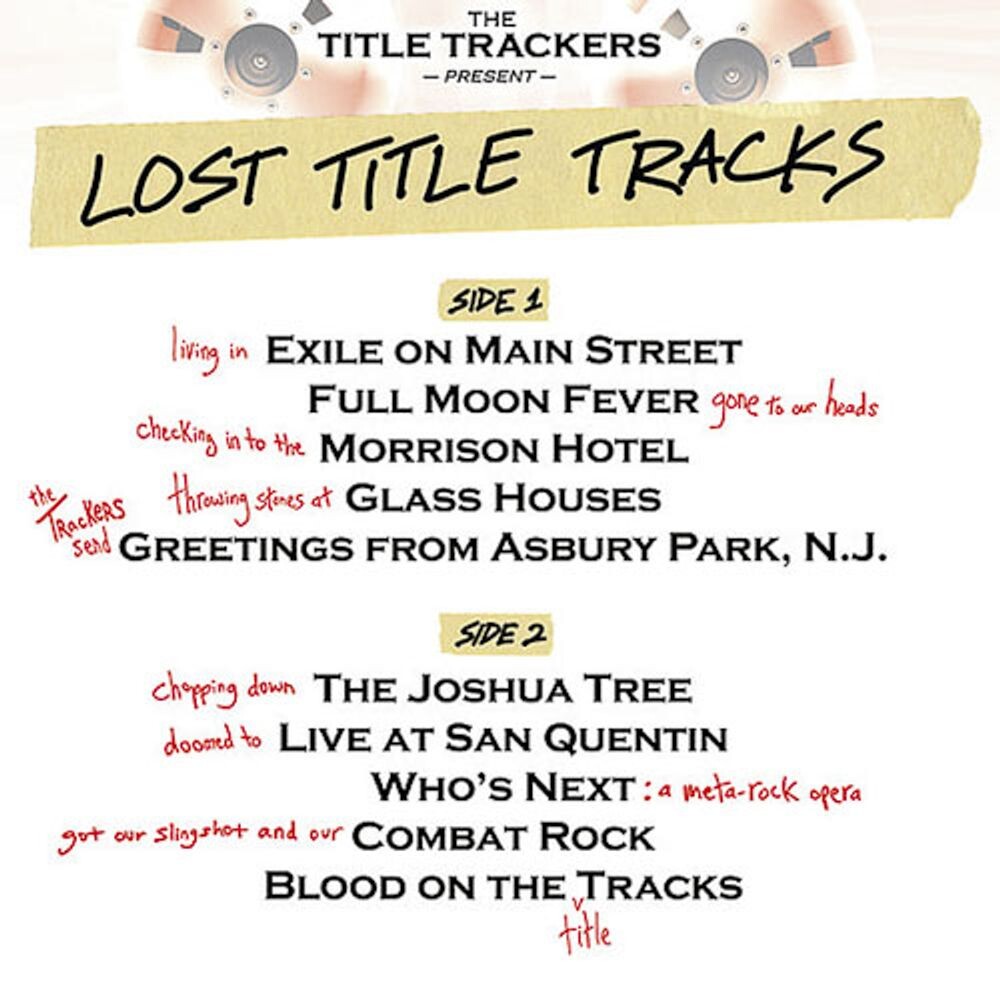 Виниловая пластинка LP Lost Title Tracks - The Title Trackers
Виниловая пластинка LP Lost Title Tracks - The Title Trackers