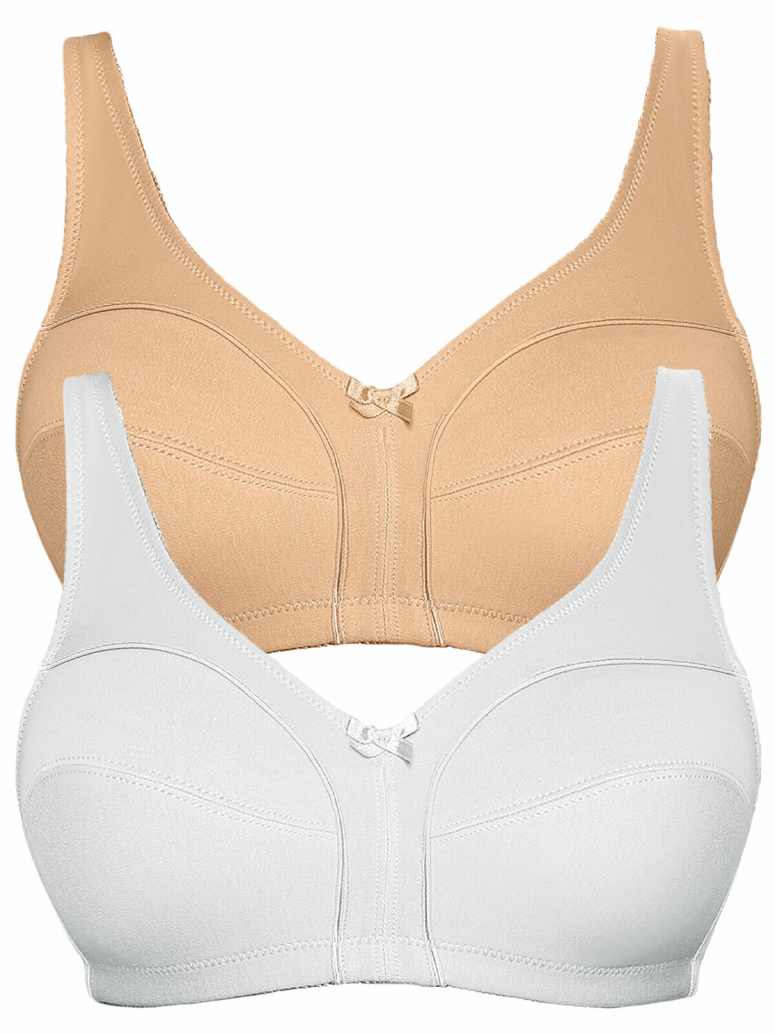 Бюстгальтер без косточек Viania 2er Pack Baumwoll Soft BH Basic, цвет makeup weiss
Бюстгальтер без косточек Viania 2er Pack Baumwoll Soft BH Basic, цвет makeup weiss