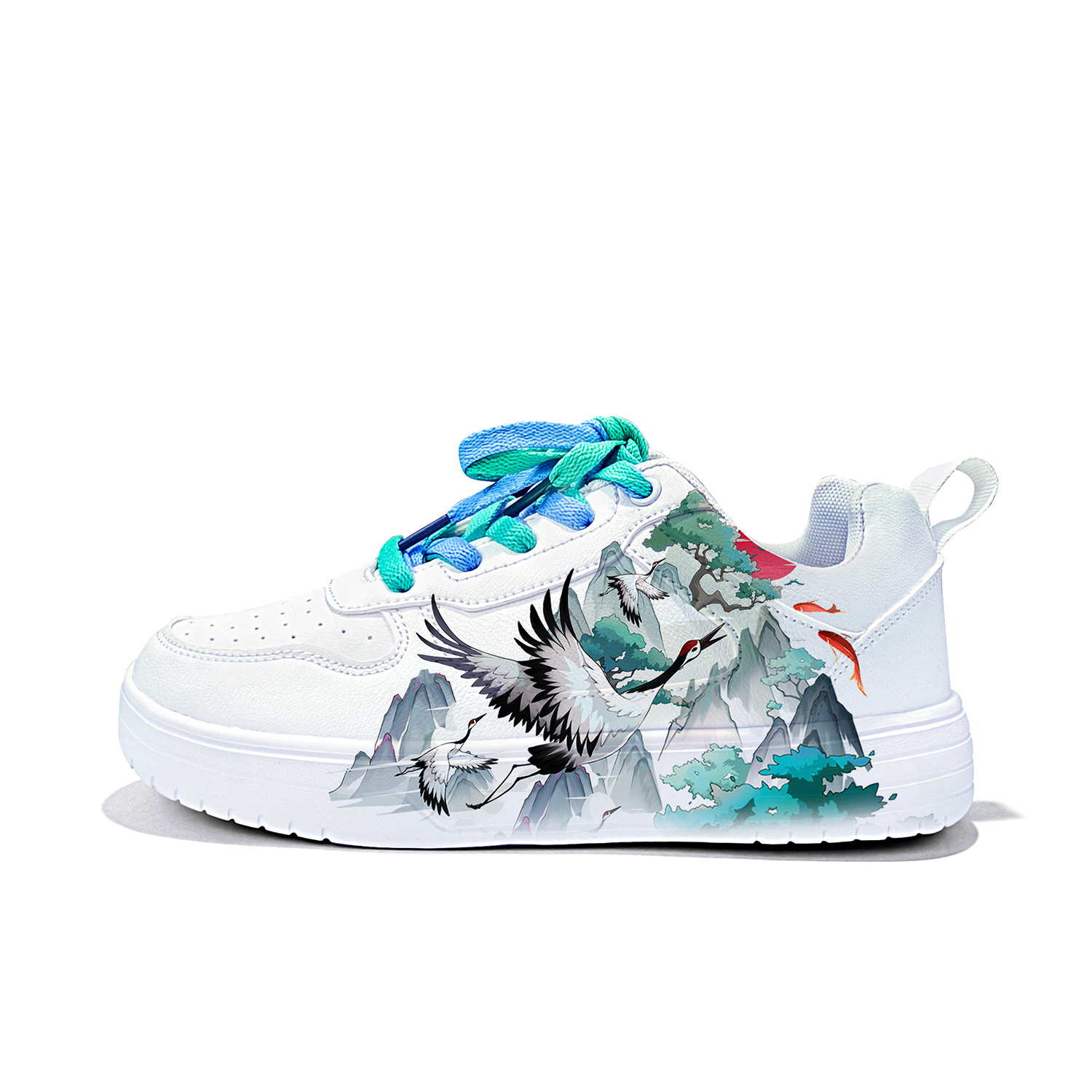 Cold cicadas yesterday Легкие и дышащие лоу-топы для скейтбординга унисекс белые стая летящих журавлей ZLA5037D, цвет White-A Flock of Cranes Flying-ZLA5037D
Cold cicadas yesterday Легкие и дышащие лоу-топы для скейтбординга унисекс белые стая летящих журавлей ZLA5037D, цвет White-A Flock of Cranes Flying-ZLA5037D