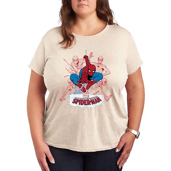Футболка с графикой Spider-Man в стиле line art, plus size Marvel, Beige
Футболка с графикой Spider-Man в стиле line art, plus size Marvel, Beige