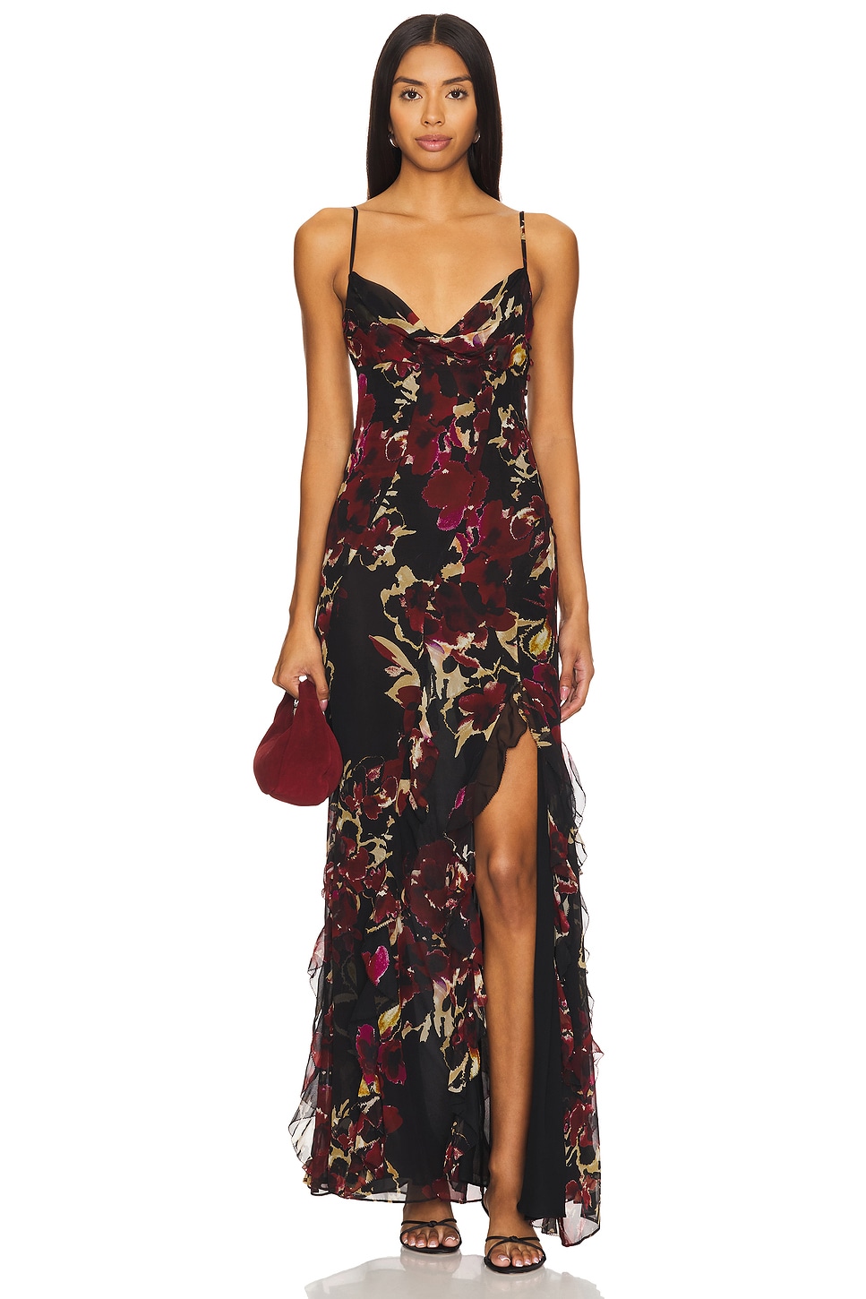 Платье-Капюшон с оборками kamila Nicholas, черный
Платье-Капюшон с оборками kamila Nicholas, черный