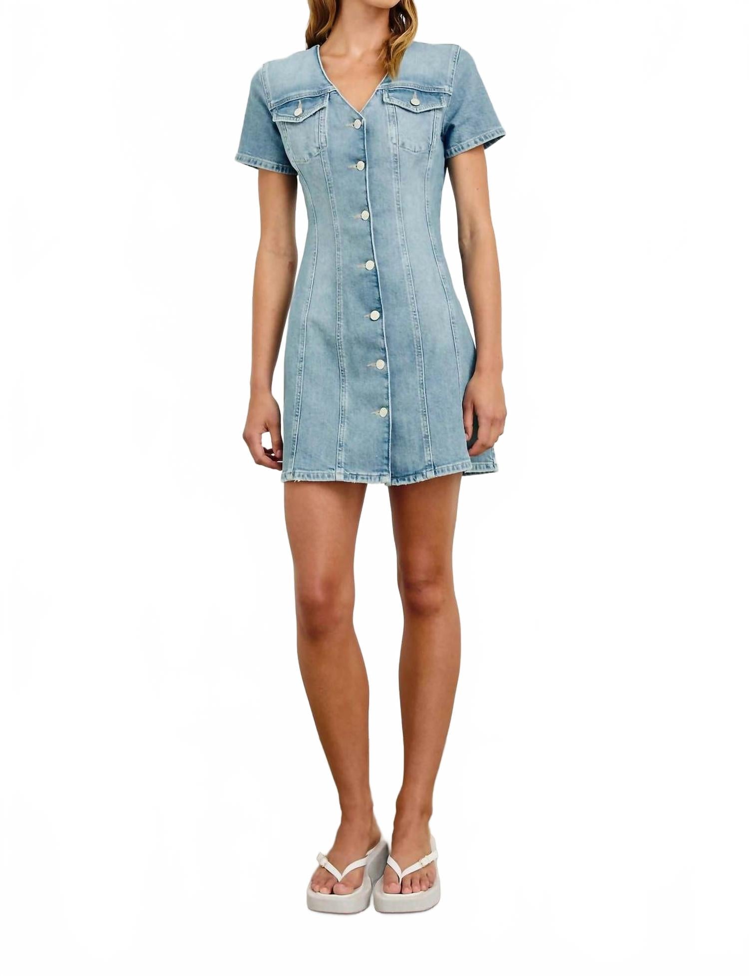 Rails Джинсовое платье Saratoga синего цвета
Rails Джинсовое платье Saratoga синего цвета