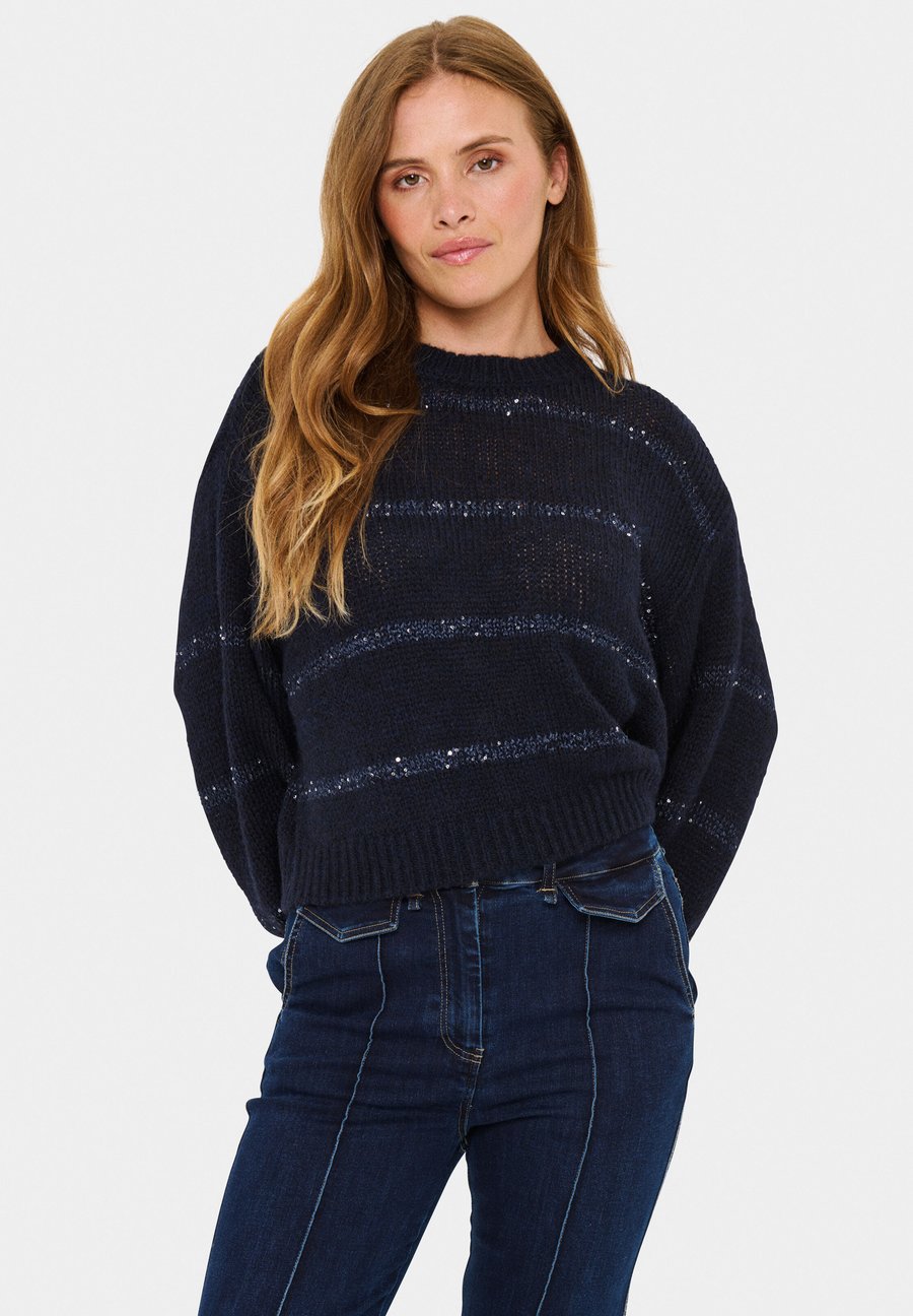 Джемпер Saint Tropez TROPEZ, Night Sky/Dark-Blue Denim
Джемпер Saint Tropez TROPEZ, Night Sky/Dark-Blue Denim