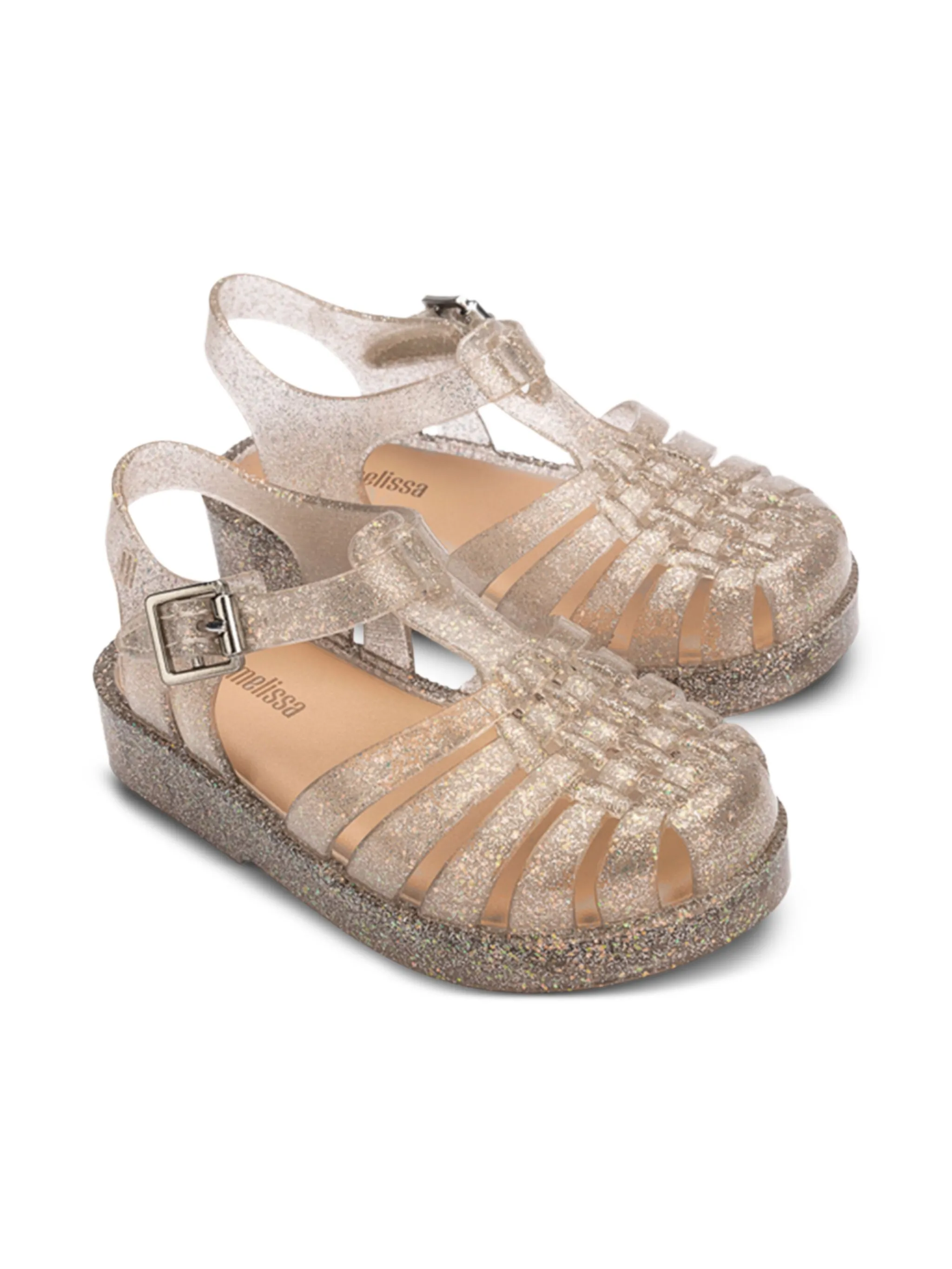 Сандалии с блестками Mini Melissa, золотистый
Сандалии с блестками Mini Melissa, золотистый