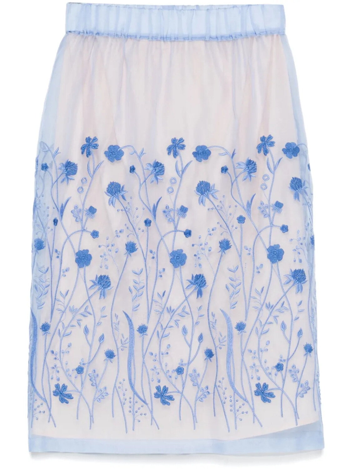 Юбка миди PAROSH с цветочной вышивкой P.A.R.O.S.H., синий
Юбка миди PAROSH с цветочной вышивкой P.A.R.O.S.H., синий