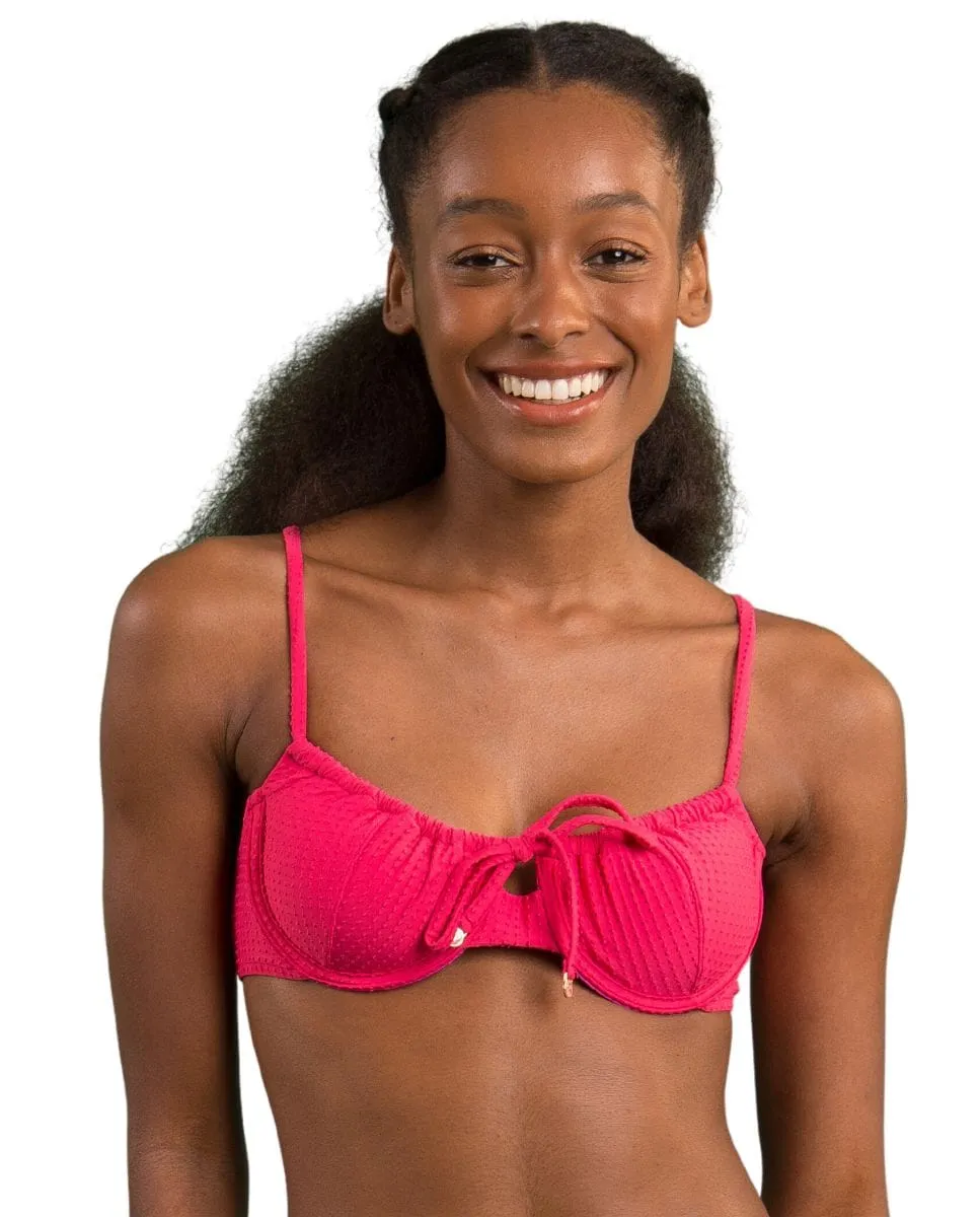 Однотонный лиф бикини-балконет с подкладкой Río de Sol, розовый
Однотонный лиф бикини-балконет с подкладкой Río de Sol, розовый