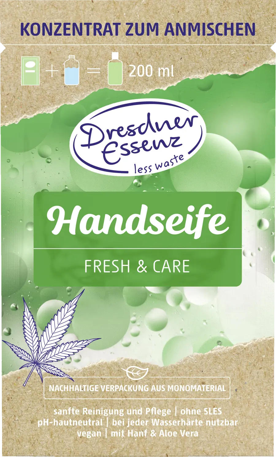 Жидкое мыло Dresdner Essenz Handseife-Konzentrat Fresh & Care
Жидкое мыло Dresdner Essenz Handseife-Konzentrat Fresh & Care