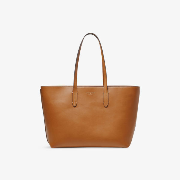 Сумка-тоут Aspinal Of London с застежкой-молнией, рыжевато-коричневый
Сумка-тоут Aspinal Of London с застежкой-молнией, рыжевато-коричневый