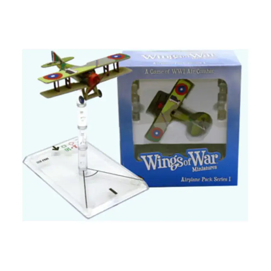 SPAD XIII - Эдди Рикенбакер, США, Wings of War - WWI Miniatures, Series I
SPAD XIII - Эдди Рикенбакер, США, Wings of War - WWI Miniatures, Series I