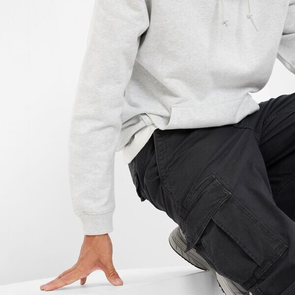 Брюки карго с плетением рипстоп Gap, черный
Брюки карго с плетением рипстоп Gap, черный