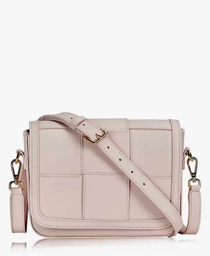 Мини-сумка через плечо Lily из плетеной кожи GiGi New York, коричневый/бежевый
Мини-сумка через плечо Lily из плетеной кожи GiGi New York, коричневый/бежевый