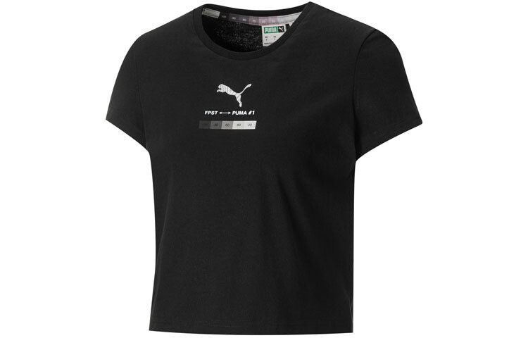 Женский укороченный топ Puma, цвет Black
Женский укороченный топ Puma, цвет Black