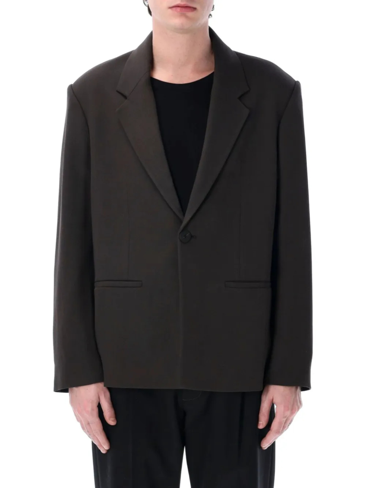 Блейзер оверсайз Studio Nicholson, черный
Блейзер оверсайз Studio Nicholson, черный