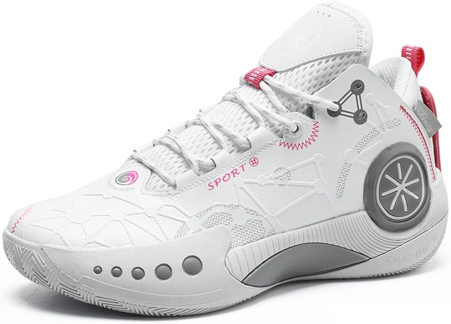 Мужские модные дышащие баскетбольные кроссовки на шнуровке, высокие, легкие, нескользящие, амортизирующие, для бега, тенниса и тренировок, классические кроссовки для ходьбы, спорта, волейбола и бейсбола Qklmwes, белый
Мужские модные дышащие баскетбольные кроссовки на шнуровке, высокие, легкие, нескользящие, амортизирующие, для бега, тенниса и тренировок, классические кроссовки для ходьбы, спорта, волейбола и бейсбола Qklmwes, белый