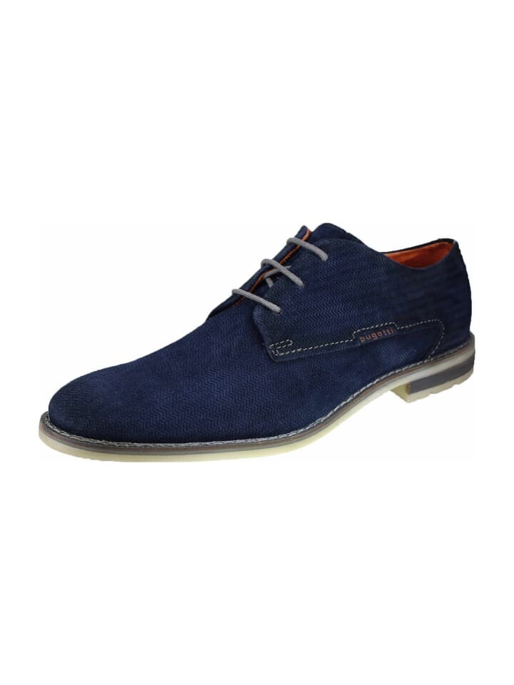 Туфли на шнуровке Bugatti, синий 
Туфли на шнуровке Bugatti, синий