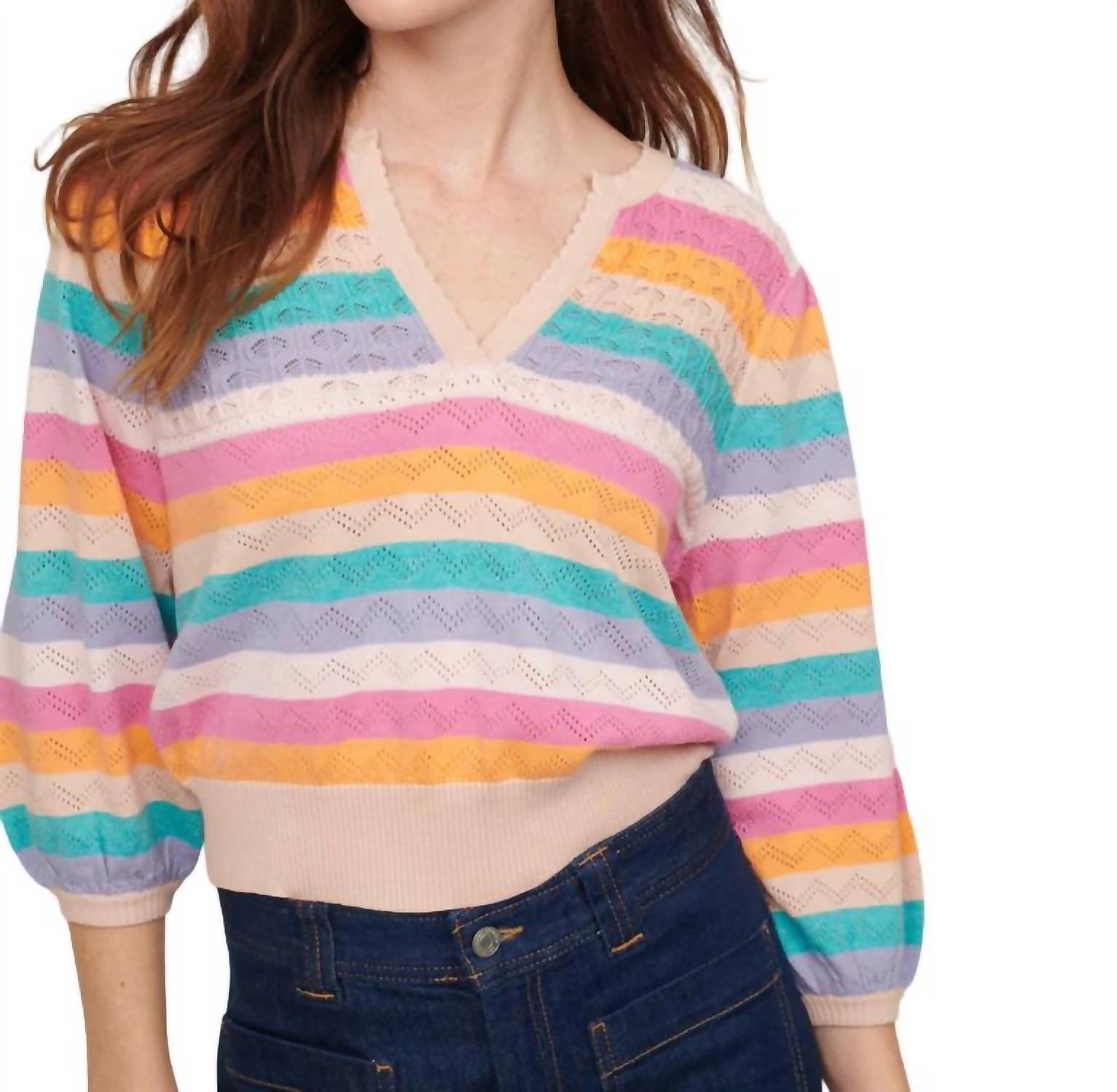 Футболка женская &Isla, цвет mango multi
Футболка женская &Isla, цвет mango multi