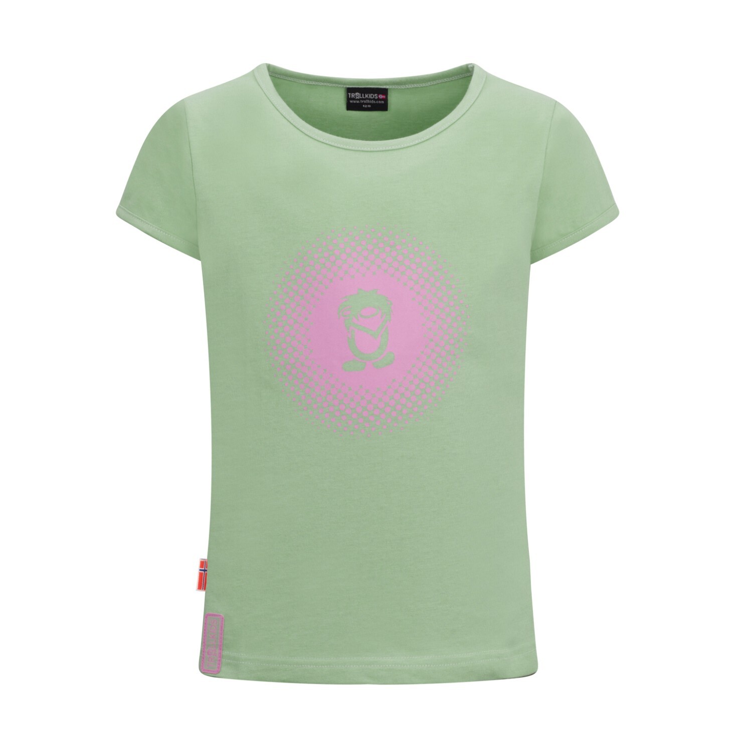 Футболка Trollkids Girls Logo T, цвет Pistachio Green/Wild Rose
Футболка Trollkids Girls Logo T, цвет Pistachio Green/Wild Rose