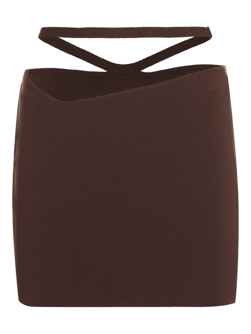 Вязаная юбка мини ANDREĀDAMO, коричневый
Вязаная юбка мини ANDREĀDAMO, коричневый