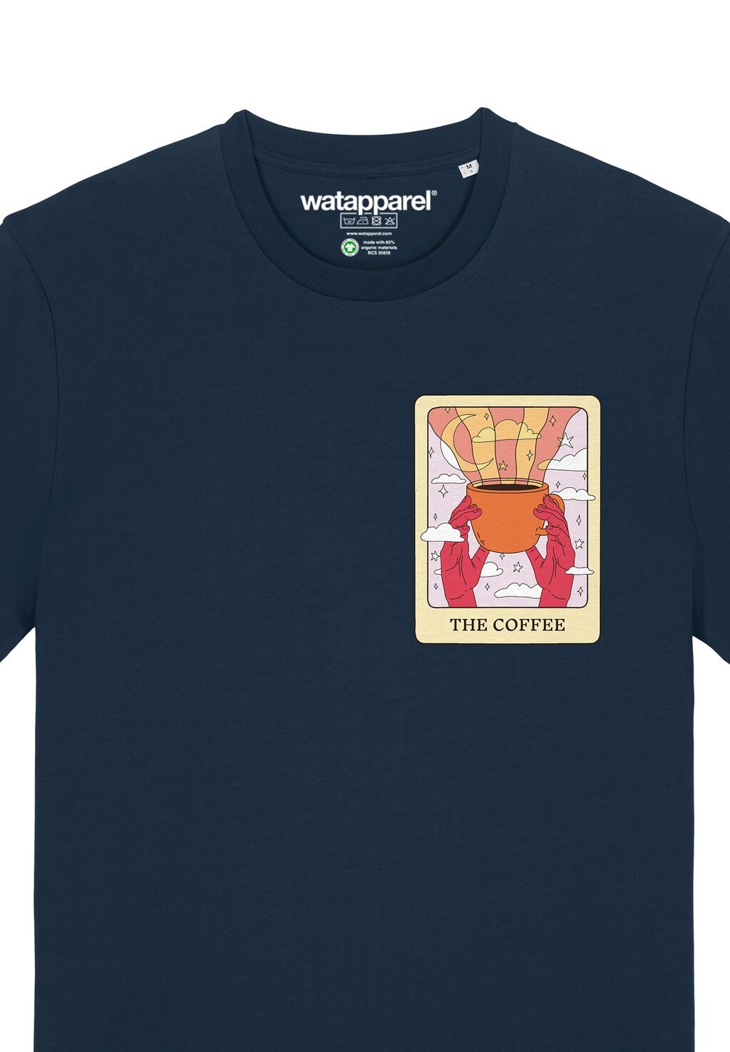 Футболка с принтом TAROT THE COFFEE watapparel, темно-синий
Футболка с принтом TAROT THE COFFEE watapparel, темно-синий