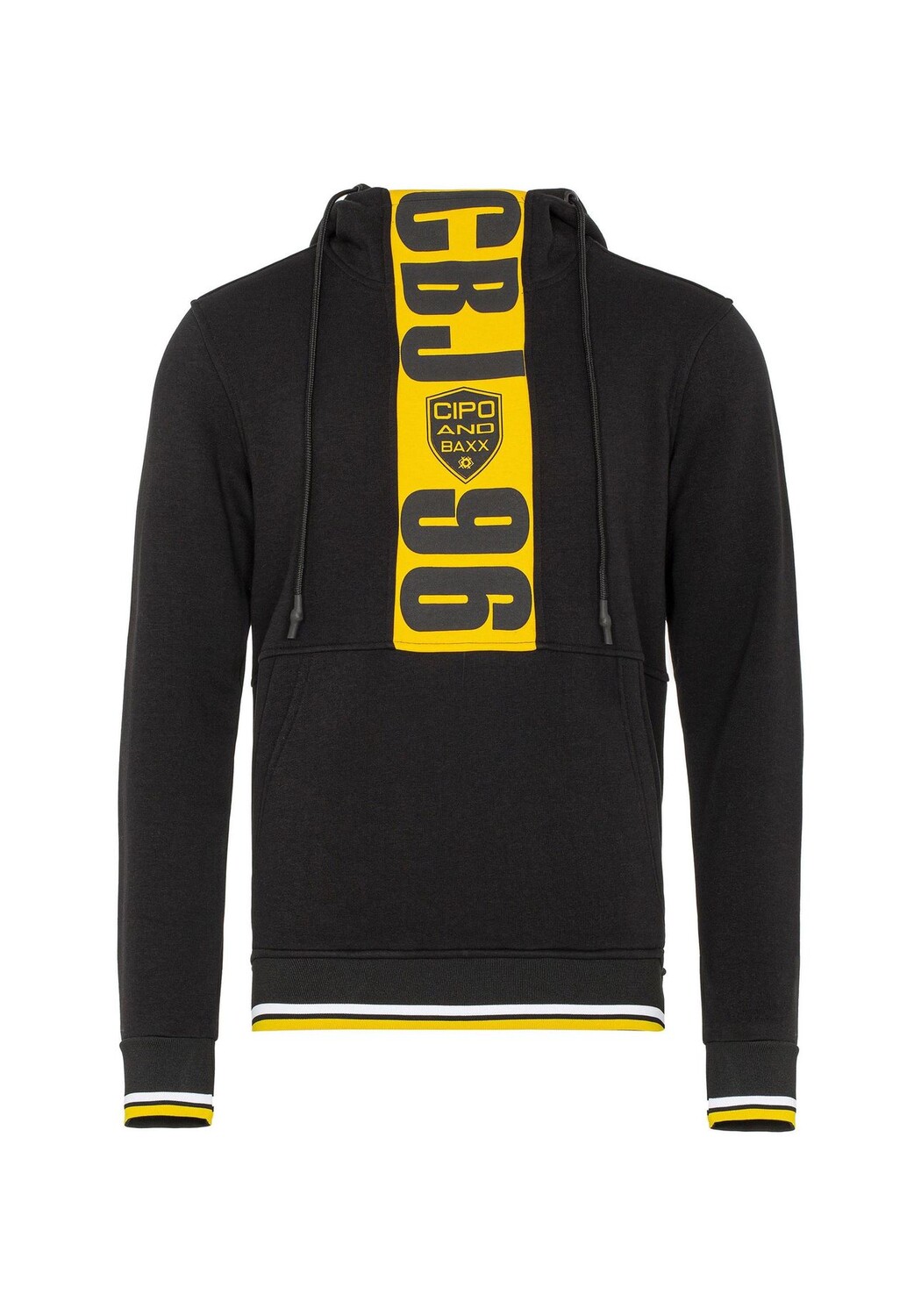 Толстовка с капюшоном и великолепными фирменными принтами CIPO & BAXX, черный
Толстовка с капюшоном и великолепными фирменными принтами CIPO & BAXX, черный