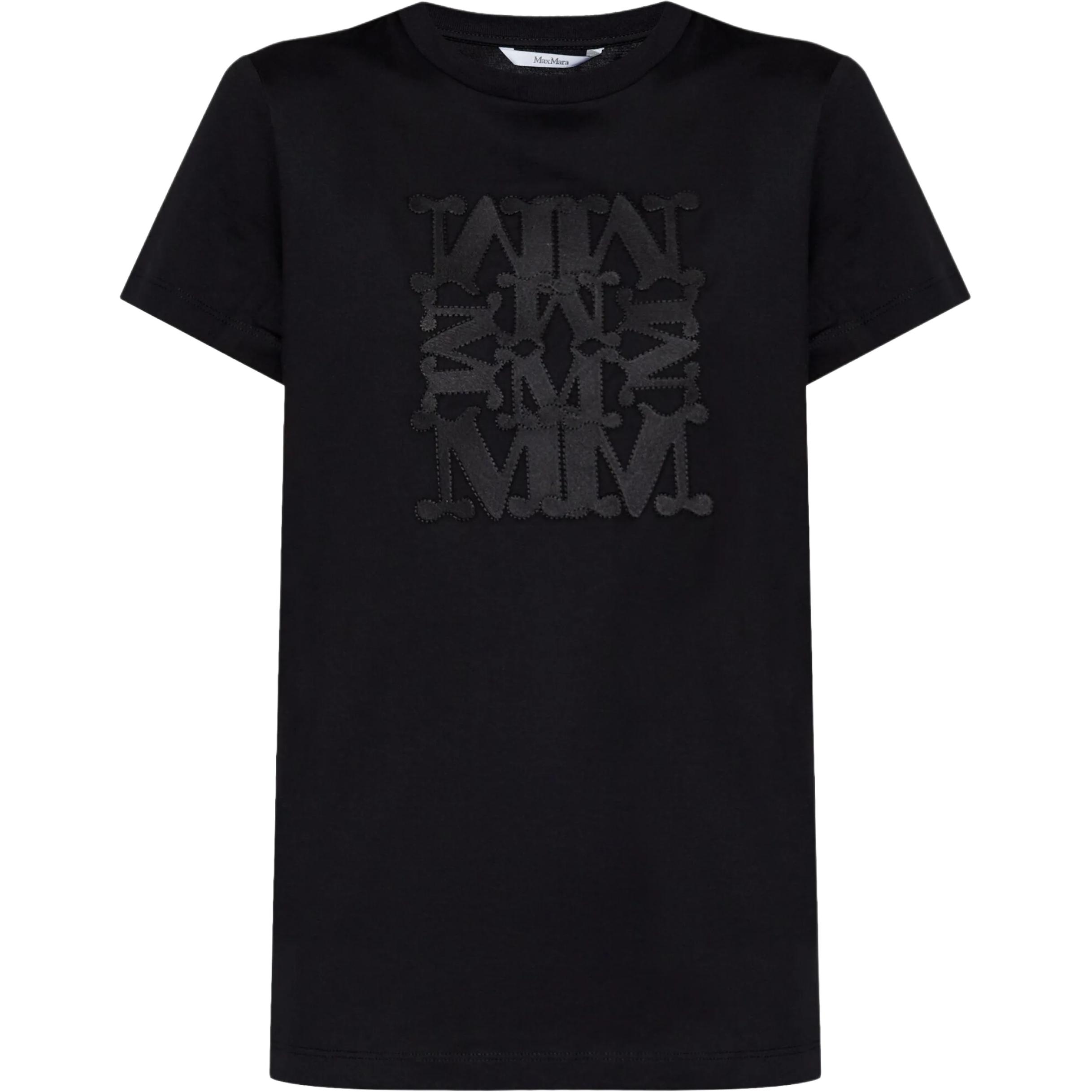 Футболка Max Mara Giovane с вышитым логотипом MaxMara, черный
Футболка Max Mara Giovane с вышитым логотипом MaxMara, черный