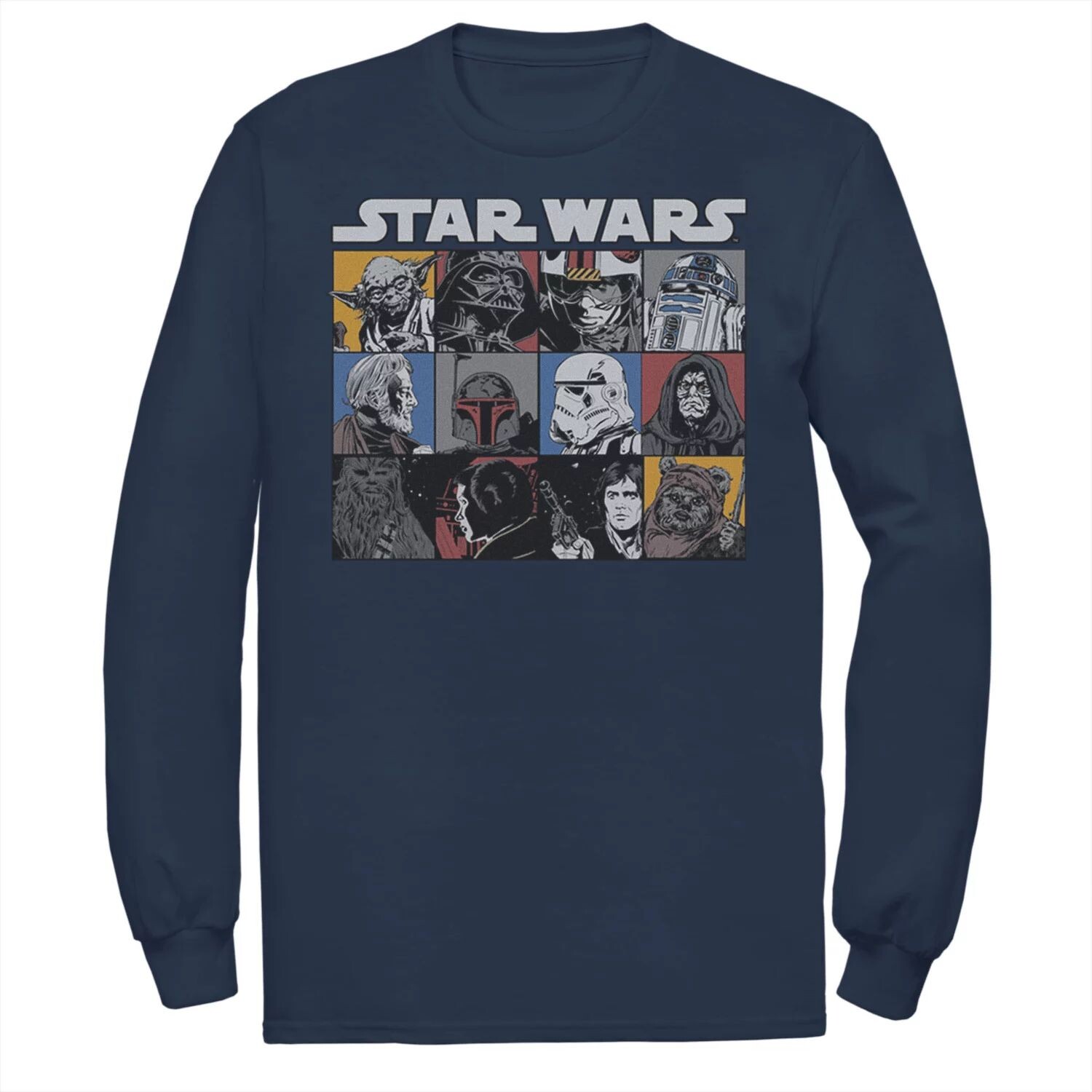 Мужская футболка с коробочками в стиле комиксов «Звездные войны» Star Wars
Мужская футболка с коробочками в стиле комиксов «Звездные войны» Star Wars