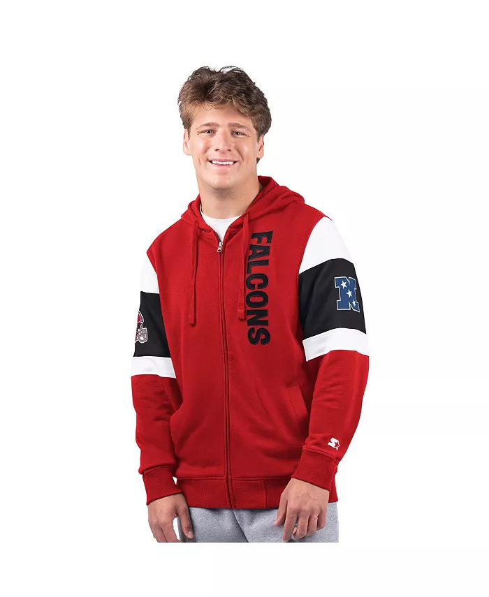 Мужская худи с молнией Atlanta Falcons Extreme Vintage Logo красного цвета Starter
Мужская худи с молнией Atlanta Falcons Extreme Vintage Logo красного цвета Starter