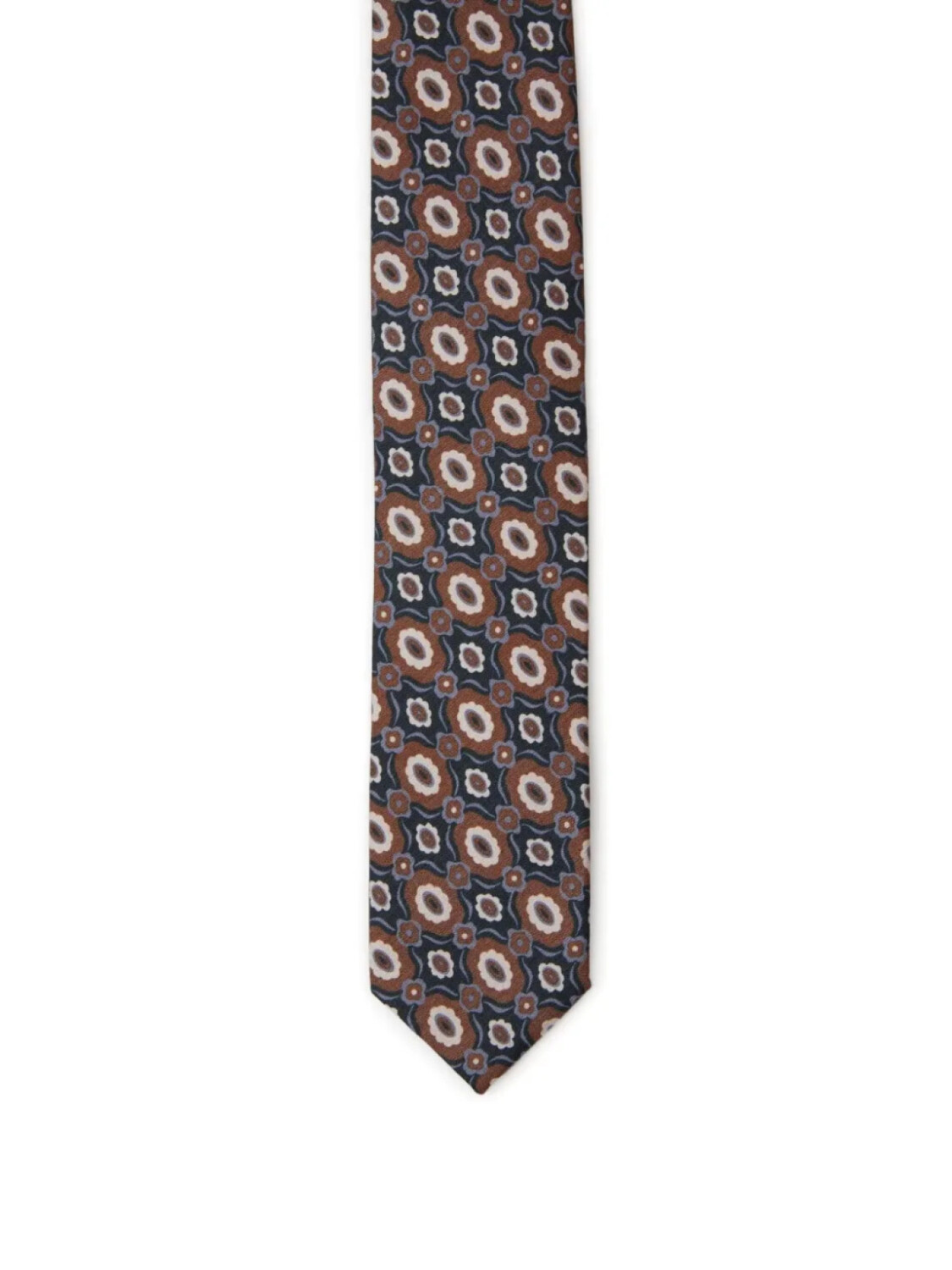 Жаккардовый галстук Lardini с геометрическим узором, коричневый
Жаккардовый галстук Lardini с геометрическим узором, коричневый