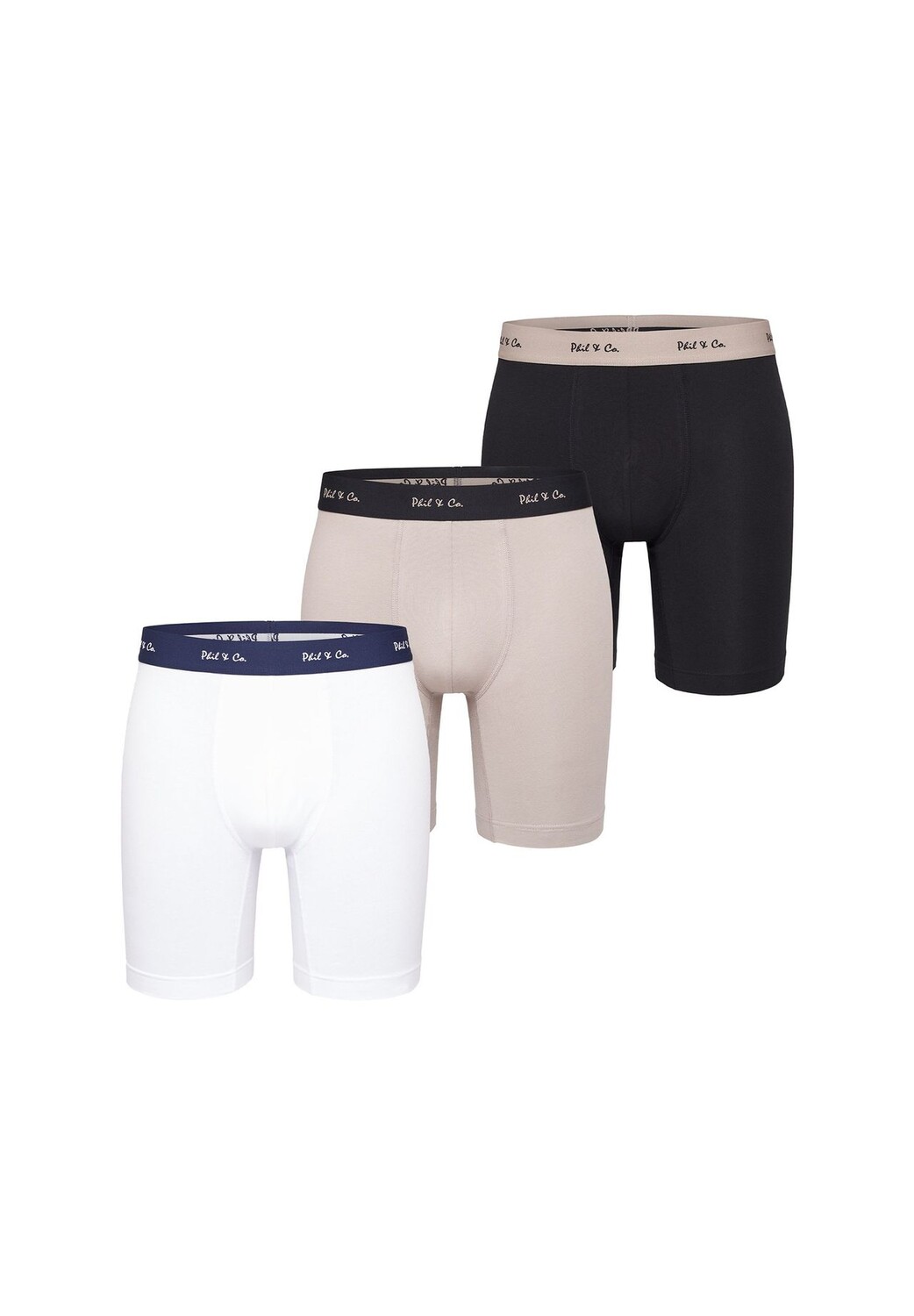 Брюки в стиле ретро, длинные боксеры из джерси Phil & Co. Berlin, цвет Black Beige White Herren
Брюки в стиле ретро, длинные боксеры из джерси Phil & Co. Berlin, цвет Black Beige White Herren