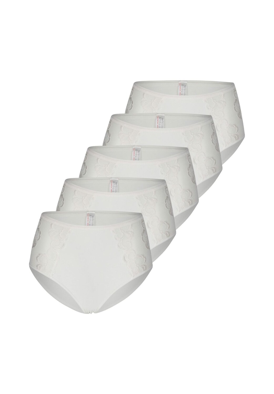 Трусики на талию, набор из 5 базовых шт Nina von C., цвет Champagner
Трусики на талию, набор из 5 базовых шт Nina von C., цвет Champagner