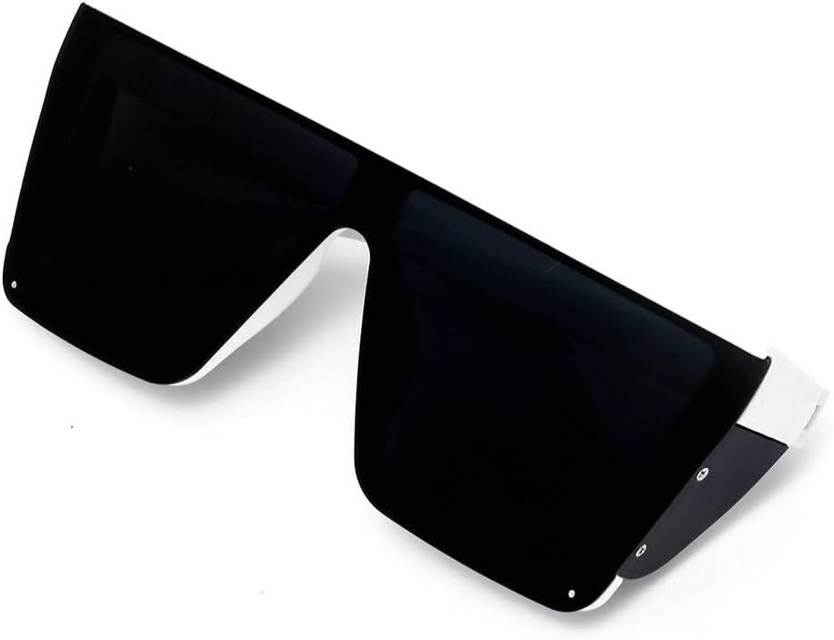 Солнцезащитные очки Helena Square Oversized для женщин и мужчин, модные, с плоской верхней частью, в большой черной оправе, защитные очки для путешествий, защита от УФ-излучения UV400, C1
Солнцезащитные очки Helena Square Oversized для женщин и мужчин, модные, с плоской верхней частью, в большой черной оправе, защитные очки для путешествий, защита от УФ-излучения UV400, C1