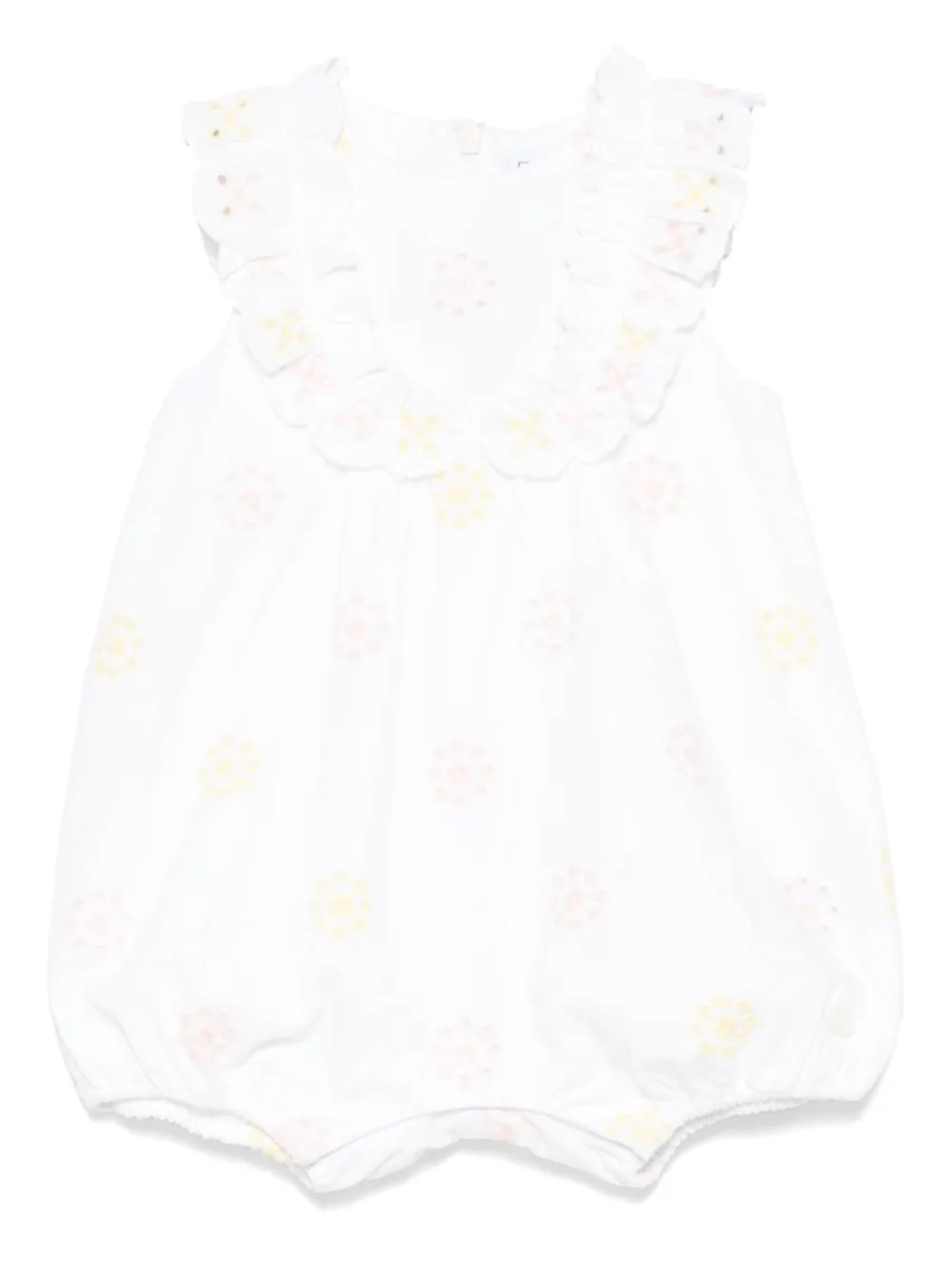 Tartine Et Chocolat боди с цветочной вышивкой, белый 
Tartine Et Chocolat боди с цветочной вышивкой, белый