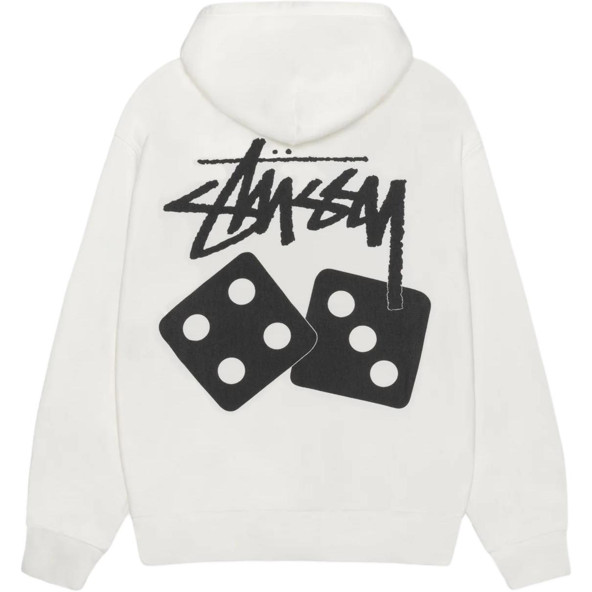 Худи Dice с пигментной окраской Stussy, белый
Худи Dice с пигментной окраской Stussy, белый