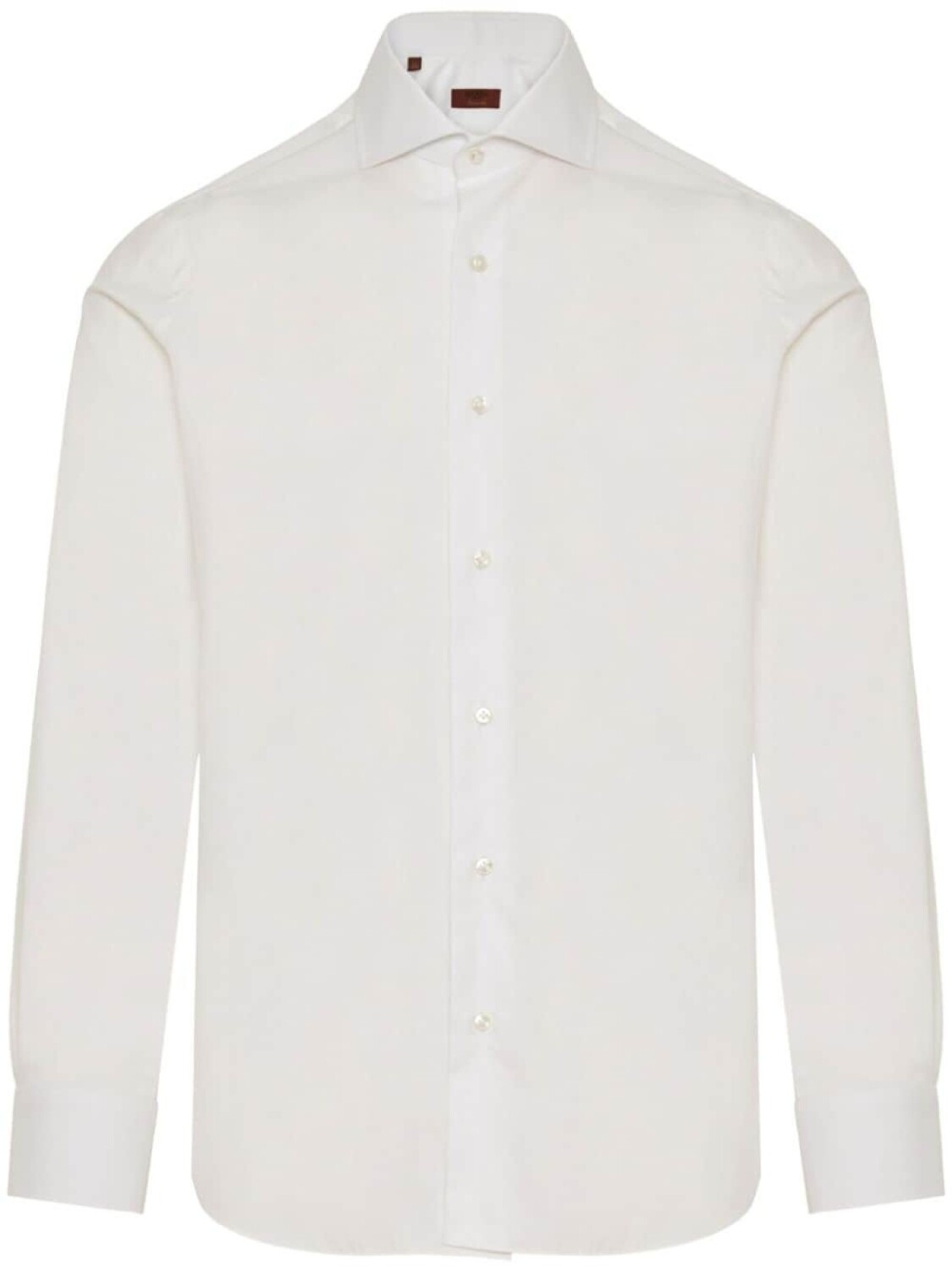 Рубашка с раздвинутым воротником Barba, белый
Рубашка с раздвинутым воротником Barba, белый