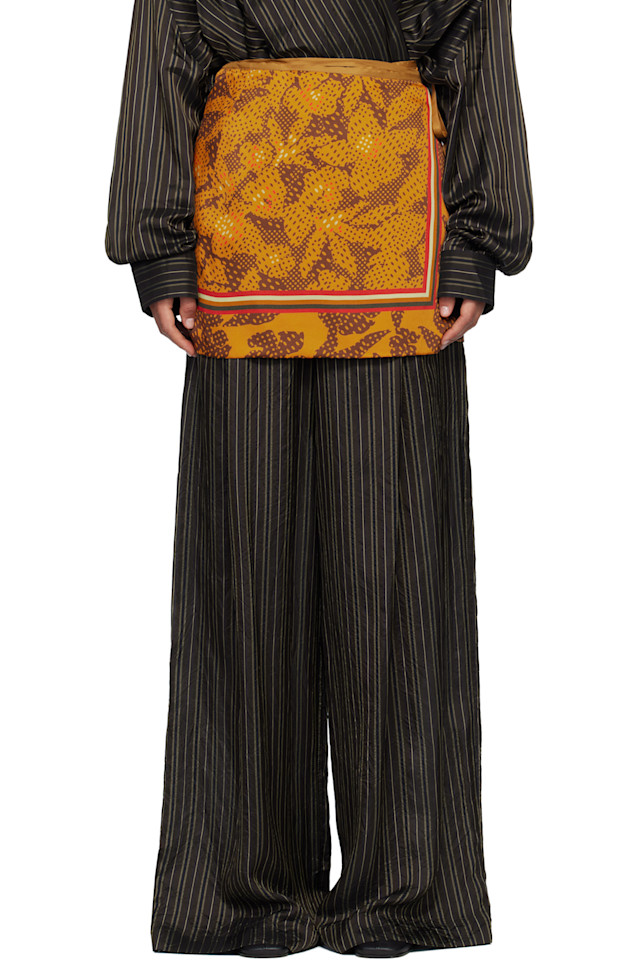 Dries Van Noten Мини-Юбка с оранжевым принтом
Dries Van Noten Мини-Юбка с оранжевым принтом