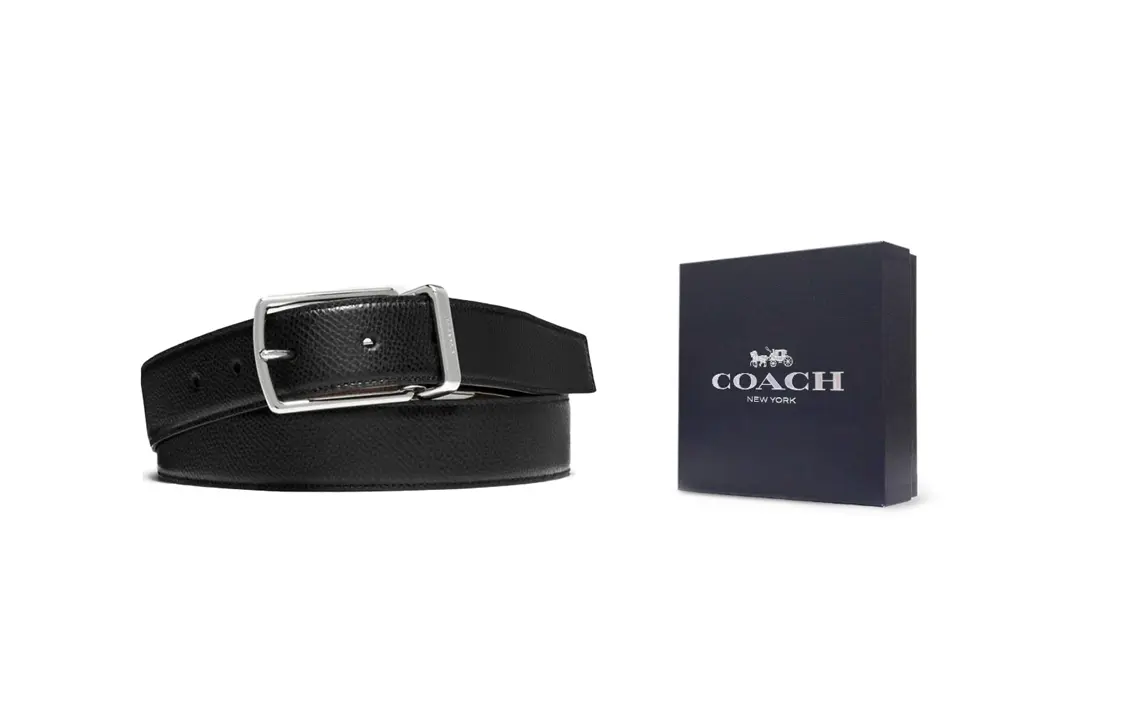 Кожаный ремень мужской COACH
Кожаный ремень мужской COACH