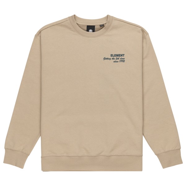 Выполнено с круглым вырезом - пуловер Element, Aluminum 
Выполнено с круглым вырезом - пуловер Element, Aluminum