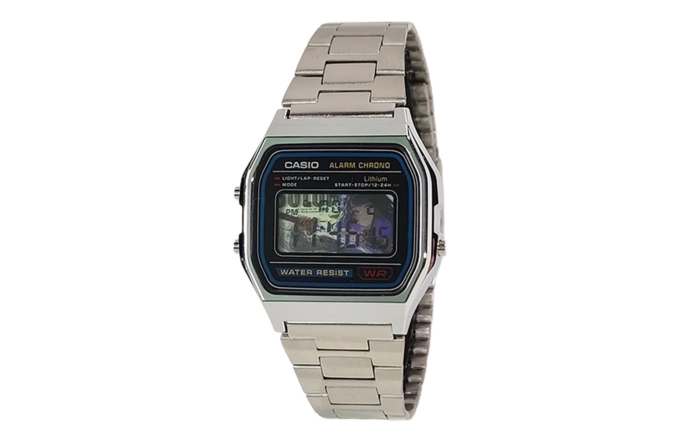 CASIO Кварцевые часы унисекс с черным циферблатом на стальном браслете
CASIO Кварцевые часы унисекс с черным циферблатом на стальном браслете
