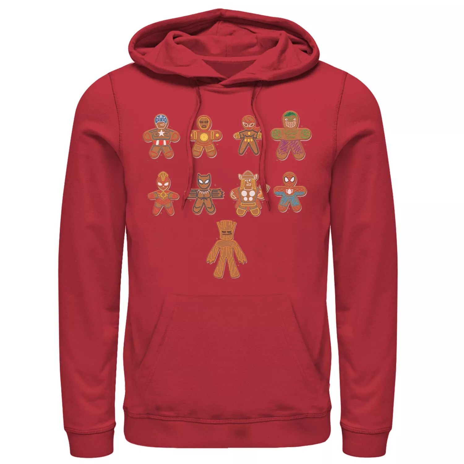 Мужская толстовка с капюшоном Marvel Avengers Gingerbread Cookie Line Up Licensed Character
Мужская толстовка с капюшоном Marvel Avengers Gingerbread Cookie Line Up Licensed Character