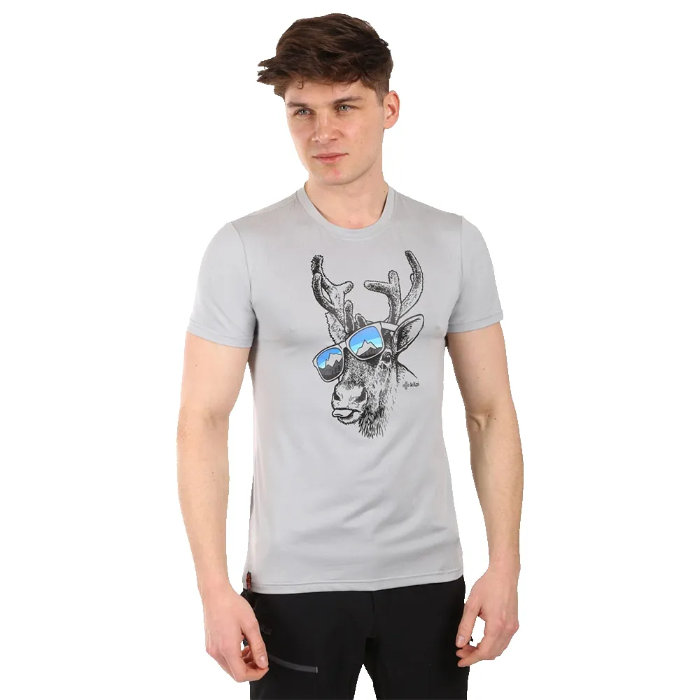 Футболка с коротким рукавом Kilpi Lismain, серый 
Футболка с коротким рукавом Kilpi Lismain, серый