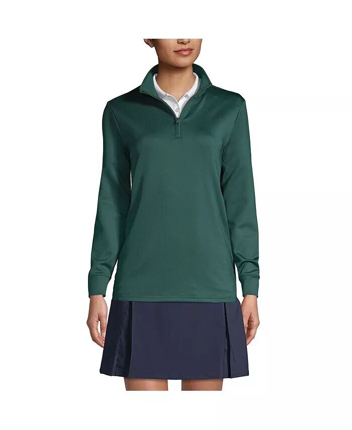 Женский свитшот Active Performance с застежкой-молнией на четверть Lands' End, зеленый
Женский свитшот Active Performance с застежкой-молнией на четверть Lands' End, зеленый