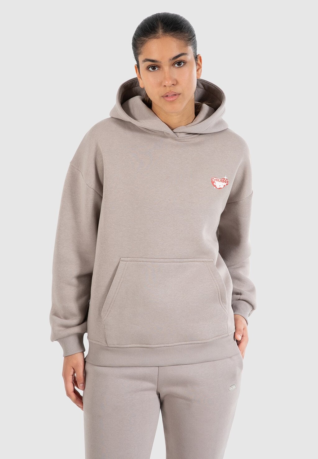Толстовка с капюшоном Smilodox, светло-коричневый
Толстовка с капюшоном Smilodox, светло-коричневый