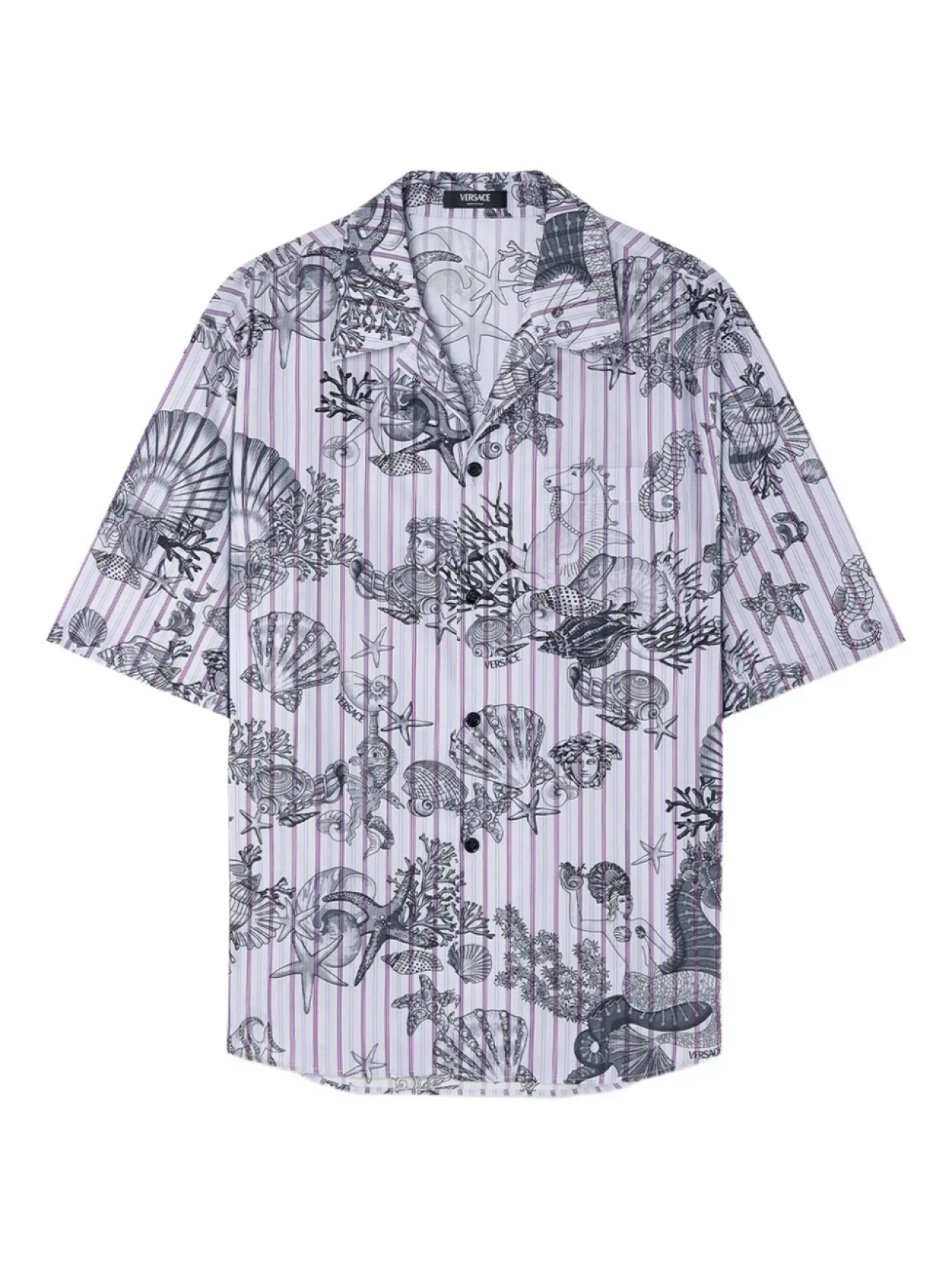 Versace рубашка Coral Theatre с короткими рукавами, фиолетовый
Versace рубашка Coral Theatre с короткими рукавами, фиолетовый