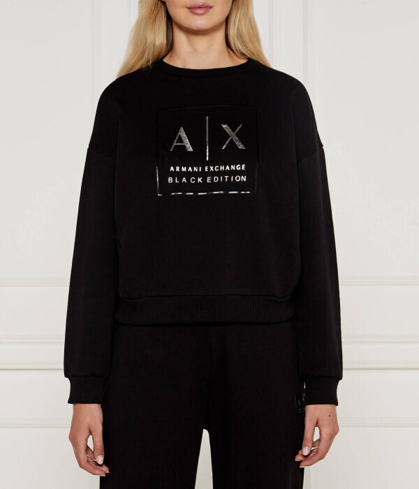 Толстовка женская Armani Exchange Regular Fit, черный
Толстовка женская Armani Exchange Regular Fit, черный