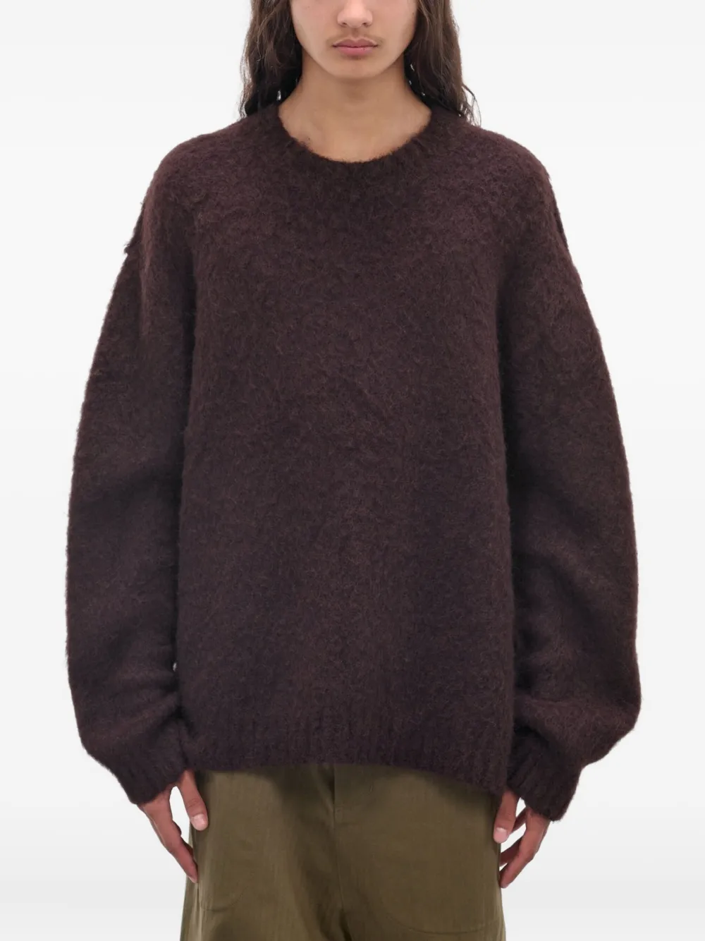 Джемпер из смеси шерсти альпаки Uma Wang, коричневый
Джемпер из смеси шерсти альпаки Uma Wang, коричневый