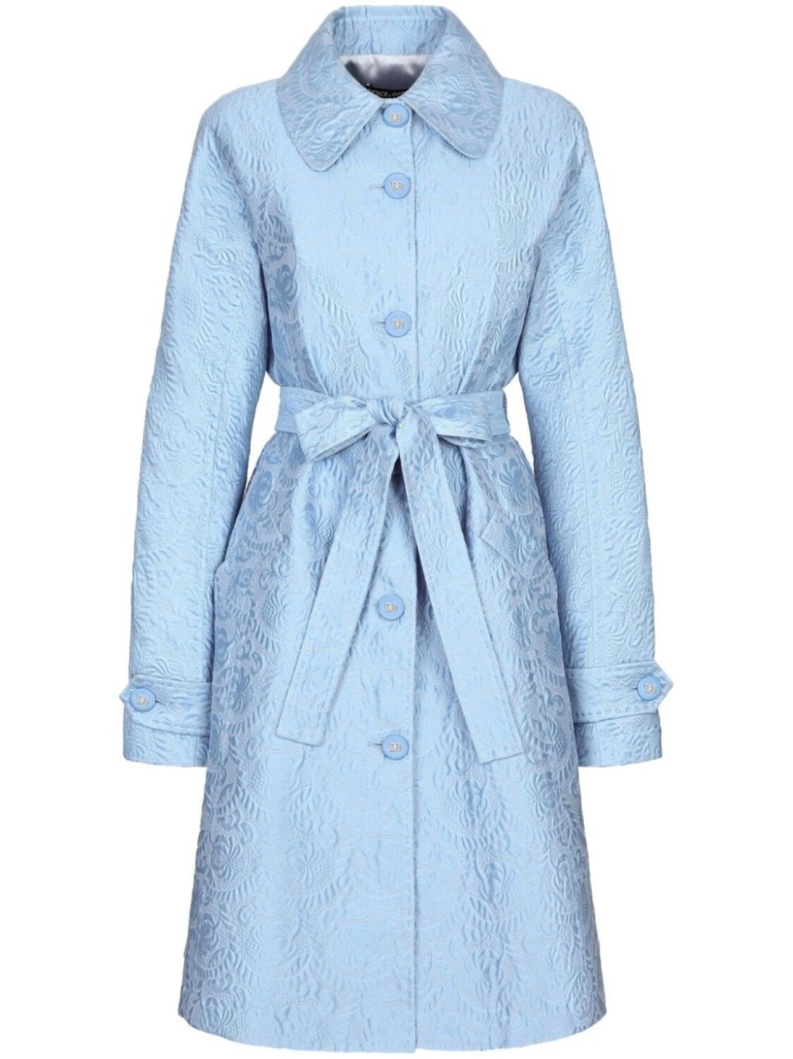Dolce & Gabbana однобортное парчовое пальто, синий
Dolce & Gabbana однобортное парчовое пальто, синий