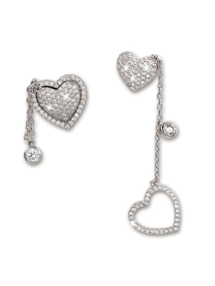 SilberDream Серьги в форме сердца из серебра 925 пробы
SilberDream Серьги в форме сердца из серебра 925 пробы